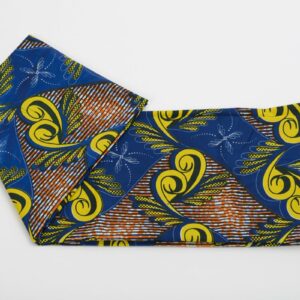 Toalla con estampado de inspiración africana. Accesorios étnicos hechos a mano que unen estilo y solidaridad.