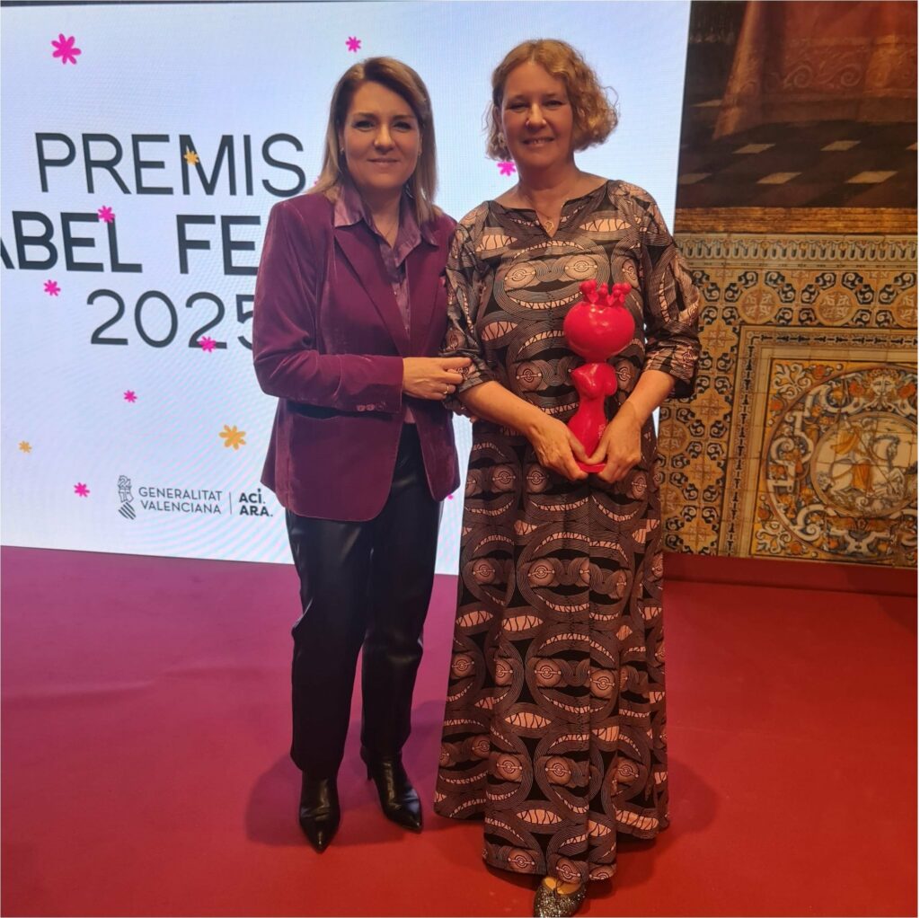 Leticia Valera, galardonada por la Generalitat Valenciana con el Premio Isabel Ferrer 2025 por su papel y solidaridad durante la DANA.