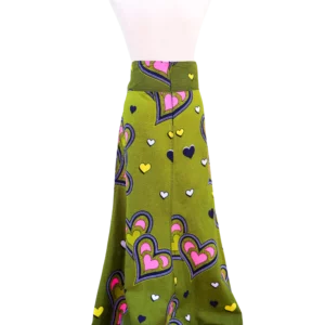 Falda larga estampado africano Binette - Imagen 5