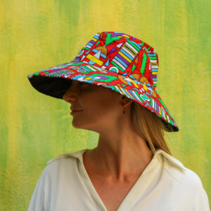 Sombrero estampado africano Elubaline
