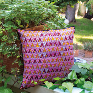 Funda de cojín estampado africano Yuma